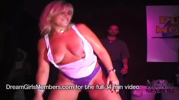 New Girls Bare It All In Local Club Wet T Shirt Contest total Movies