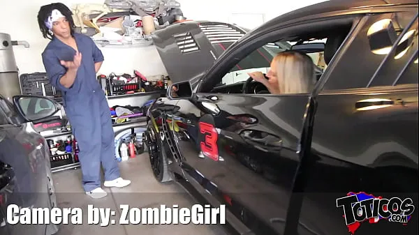 Łącznie nowe Fix my car" Blonde big tits pawg milf Quinn Waters swallows cum load from intense titty fucking interracial blowjob to get her car fixed by Shimmy Cash on theshimmyshow episode 54 filmy