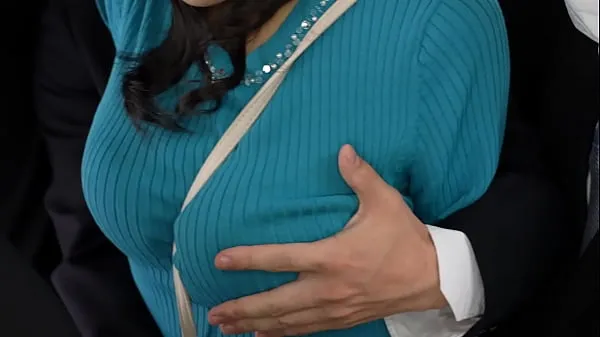 Nye Nipple messing around train-Married woman who relentlessly picks up an erection chibi and falls alive-Sina Kaji filmer totalt