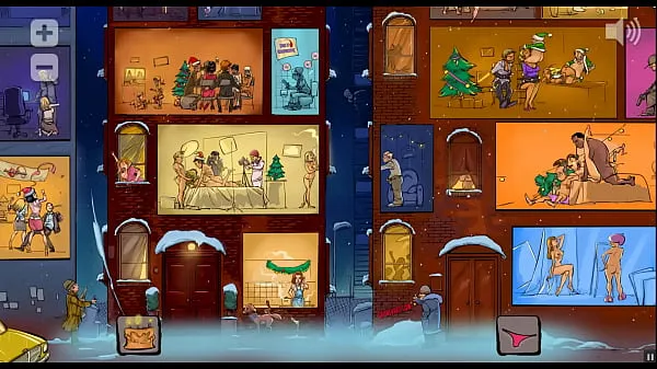 Yeni Christmas Eve in Metropolis [Xmas Hentai PornPlay] Santa got stuck while delivering dildo toys toplam Film