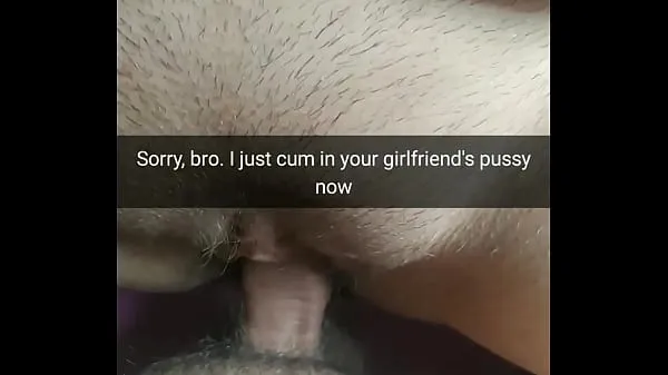 Yeni Your girlfriend allowed him to cum inside her pussy in ovulation day!! - Cuckold Captions - Milky Mari toplam Film