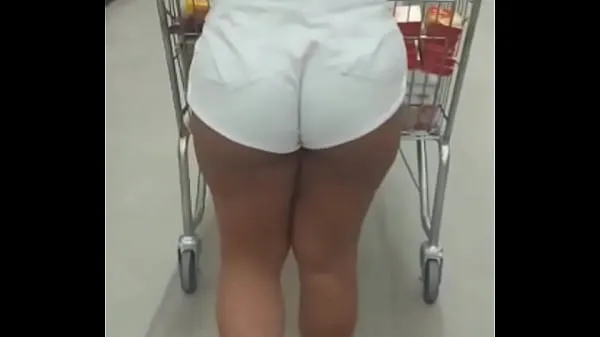 نئی showing her ass in the market کل موویز