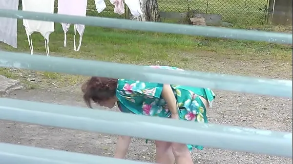 New Voyeur. Peeping. Pregnant Milf naked in public. Public nudity. Outdoors POV total Movies