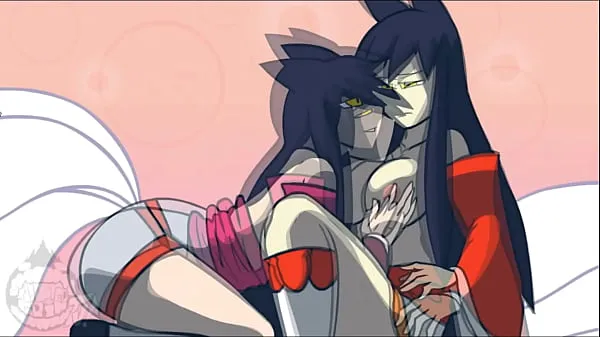 New League Of Legends - Ahri Selfcest Lesbian Video total Movies