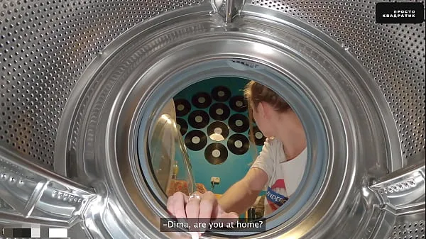 Összesen Step Sister Got Stuck Again into Washing Machine Had to Call Rescuers új film