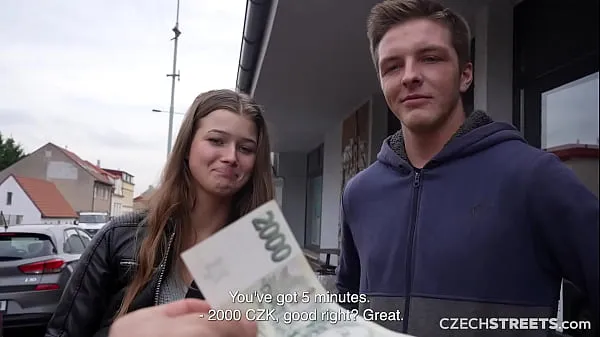 New CzechStreets - He allowed his girlfriend to cheat on him total Movies