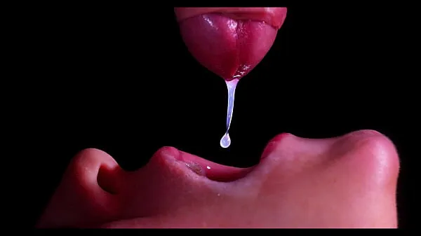 CLOSE UP: BEST Milking Mouth for your DICK! Sucking Cock ASMR, Tongue and Lips BLOWJOB DOUBLE CUMSHOT -XSanyAny Jumlah Filem baharu