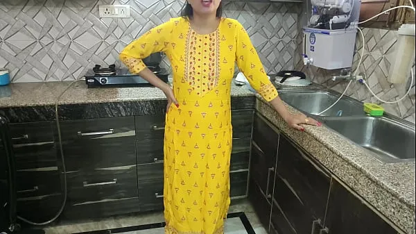 Nye Desi bhabhi was washing dishes in kitchen then her brother in law came and said bhabhi aapka chut chahiye kya dogi hindi audio filmer totalt