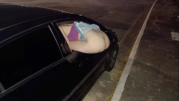 New Married with ass out the window offering ass to everyone on the street in public total Movies