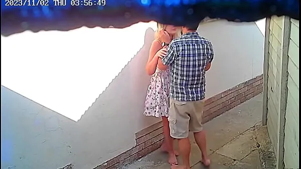 Cctv camera caught couple fucking outside public restaurant Jumlah Filem baharu