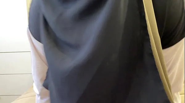 New Syrian stepmom in hijab gives hard jerk off instruction with talking total Movies