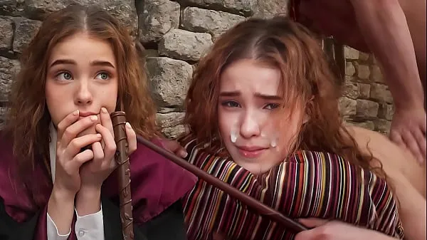 New ERECTO ! - Hermione´s First Time Struggles With A Spell - NoLube total Movies